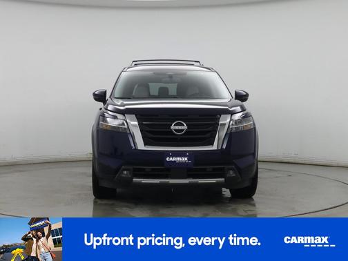 Blue 2022 Nissan Pathfinder Platinum
