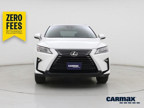 White 2017 Lexus RX 350