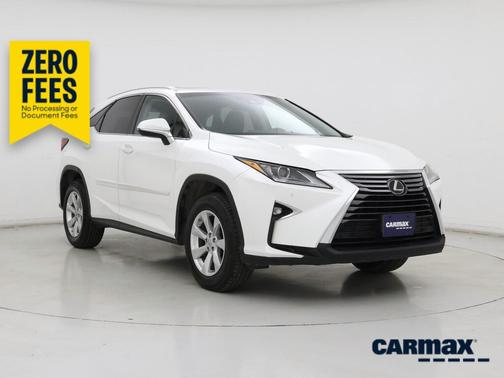 White 2017 Lexus RX 350