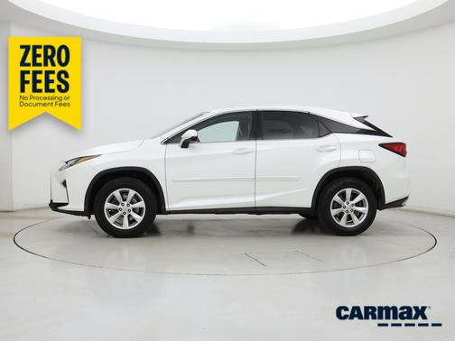 White 2017 Lexus RX 350