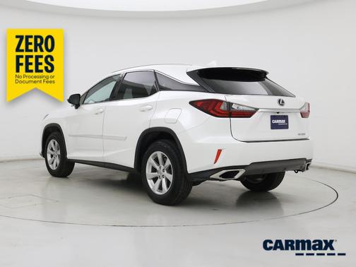 White 2017 Lexus RX 350