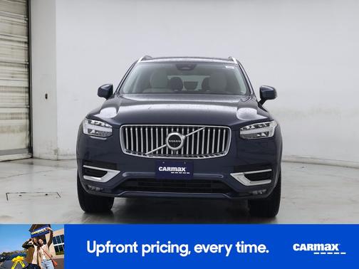 Blue 2024 Volvo XC90 B6 Ultimate Bright Theme