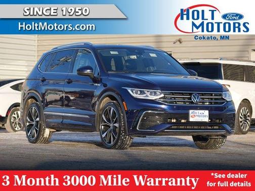 Atlantic Blue 2023 Volkswagen Tiguan 2.0T SEL R-Line