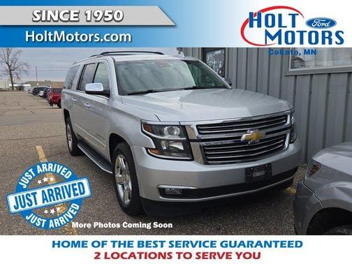 Silver Ice Metallic 2017 Chevrolet Suburban Premier