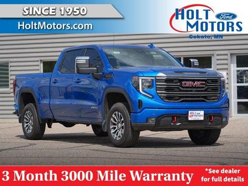 Blue 2023 GMC Sierra 1500 AT4