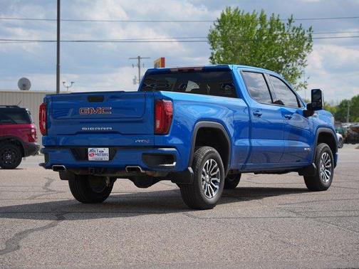 Blue 2023 GMC Sierra 1500 AT4