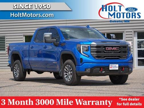 Blue 2023 GMC Sierra 1500 AT4