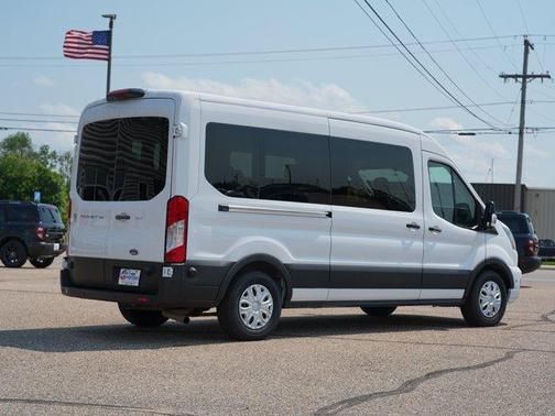 Oxford White 2024 Ford Transit-350 XLT