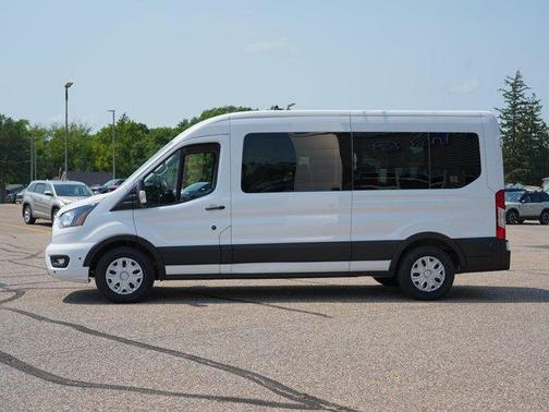 Oxford White 2024 Ford Transit-350 XLT
