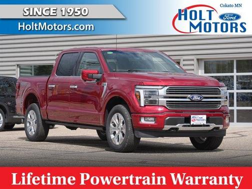 Ruby Red Metallic Tinted Clearcoat 2026 Ford F-150 Platinum
