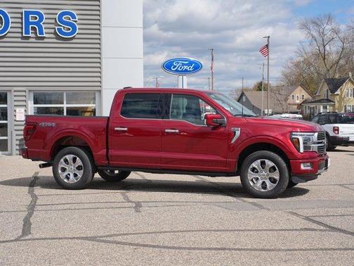 Ruby Red Metallic Tinted Clearcoat 2026 Ford F-150 Platinum