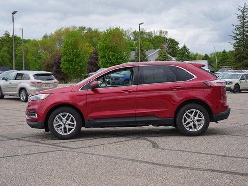 Red Metallic 2024 Ford Edge SEL