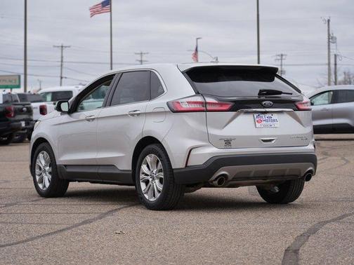 Ingot Silver 2019 Ford Edge Titanium