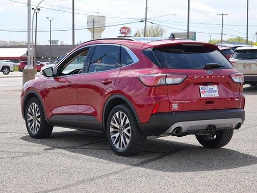 Red Metallic 2020 Ford Escape Titanium