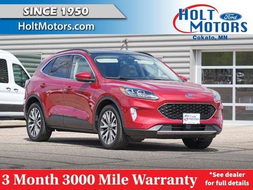 Red Metallic 2020 Ford Escape Titanium