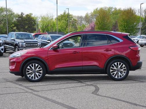 Red Metallic 2020 Ford Escape Titanium