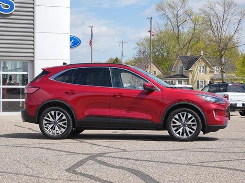 Red Metallic 2020 Ford Escape Titanium
