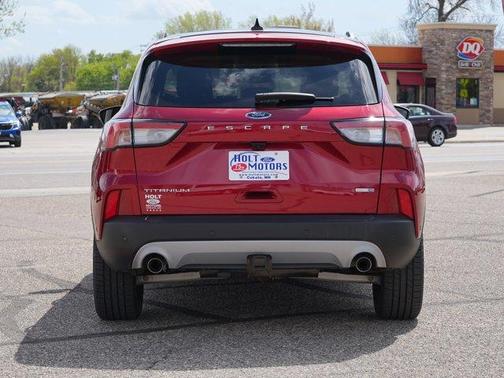 Red Metallic 2020 Ford Escape Titanium
