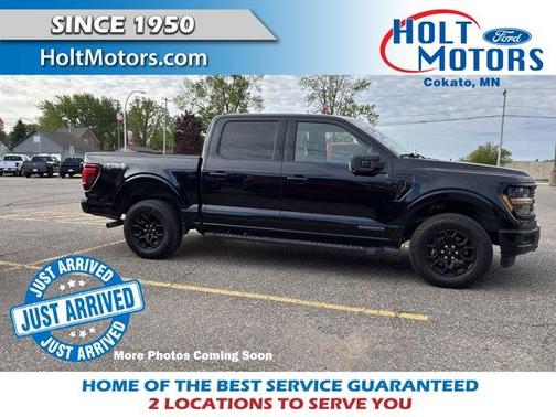 Black Metallic 2025 Ford F-150 XLT