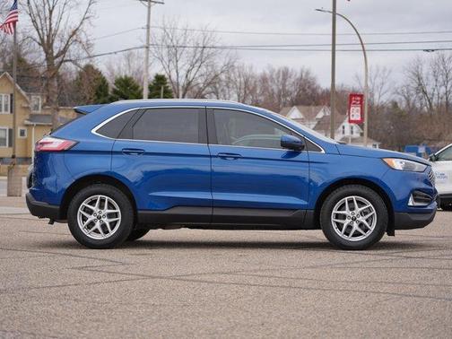 Atlas Blue Metallic 2024 Ford Edge SEL