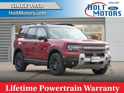 Ruby Red Metallic Tinted Clearcoat 2026 Ford Bronco Sport Badlands