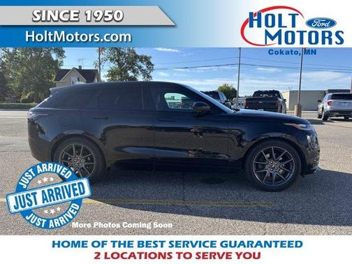 Santorini Black 2021 Land Rover Range Rover Velar R-Dynamic S