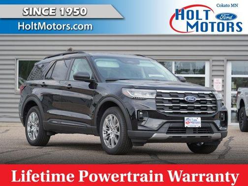 Agate Black Metallic 2026 Ford Explorer Active