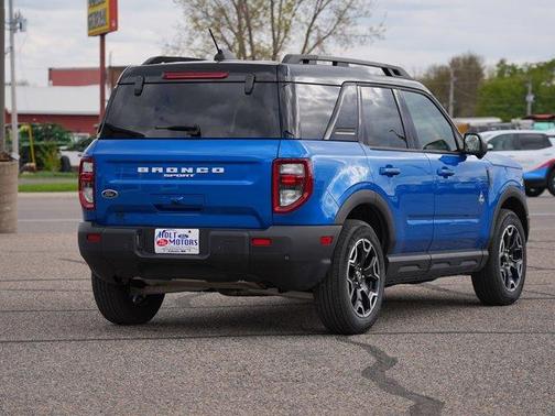 Velocity Blue Metallic 2025 Ford Bronco Sport Outer Banks
