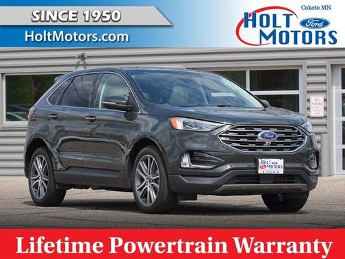 Green Metallic 2024 Ford Edge Titanium