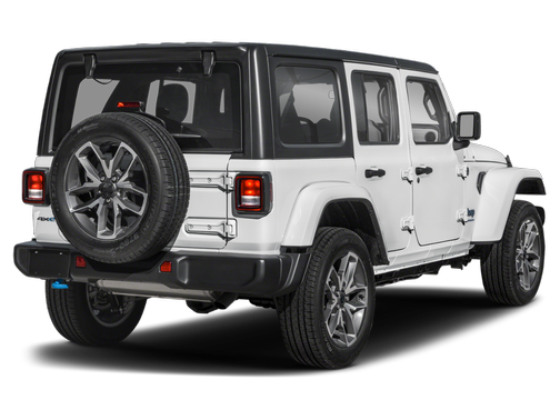 Bright White Clearcoat 2024 Jeep Wrangler 4xe Sahara