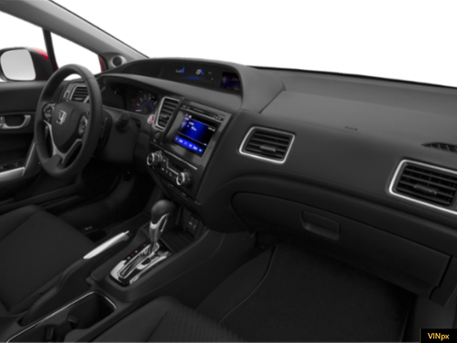 Crystal Black Pearl 2014 Honda Civic LX