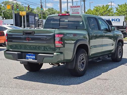 Tactical Green Metallic 2025 Nissan Frontier PRO-4X