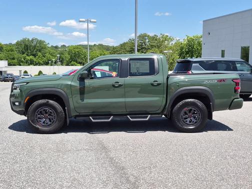 Tactical Green Metallic 2025 Nissan Frontier PRO-4X