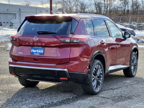 Scarlet Ember Tintcoat 2026 Nissan Rogue Platinum