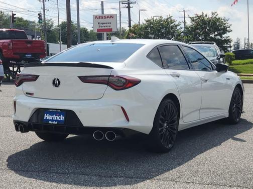 Platinum White Pearl 2023 Acura TLX Type S