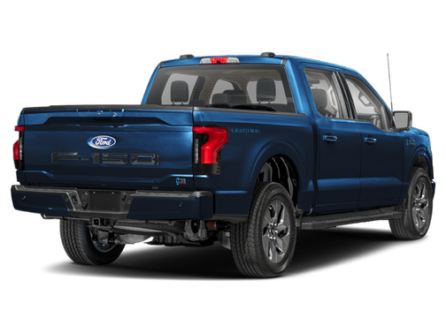 Antimatter Blue Metallic 2024 Ford F-150 Lightning Flash