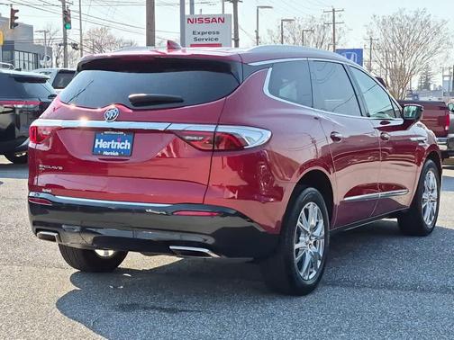 Cherry Red Tintcoat 2023 Buick Enclave Essence AWD