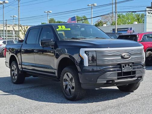 ANTIMATTER BLUE METALLIC 2023 Ford F-150 Lightning LARIAT