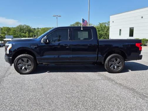 ANTIMATTER BLUE METALLIC 2023 Ford F-150 Lightning LARIAT
