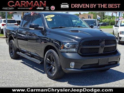 2017 RAM 1500 Night Crew Cab 4x4 57' Box