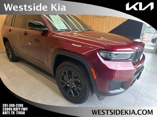 Velvet Red Pearlcoat 2025 Jeep Grand Cherokee L Laredo