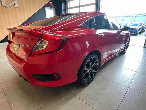 Rallye Red 2021 Honda Civic Sport