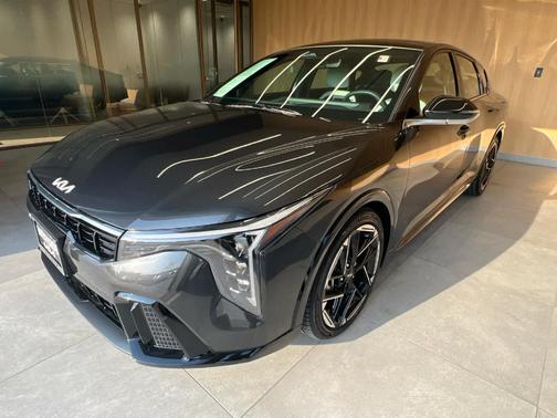 Gray 2025 Kia K4 GT-Line