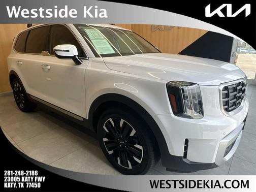 Glacial White Pearl 2024 Kia Telluride SX