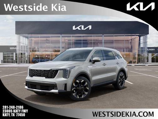 Ivory Silver 2026 Kia Sorento EX