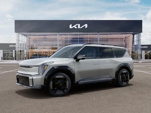 Silver 2026 Kia EV9 GT-Line