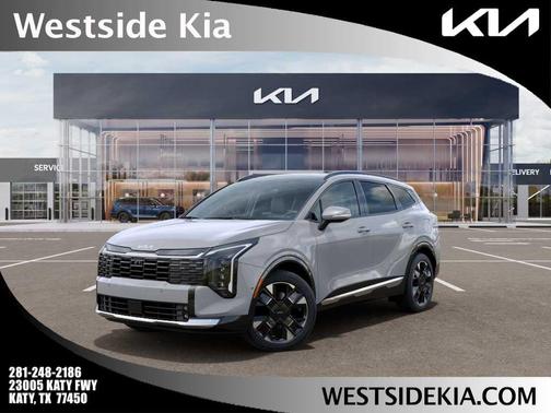 Wolf Gray 2026 Kia Sportage Hybrid SX-Prestige