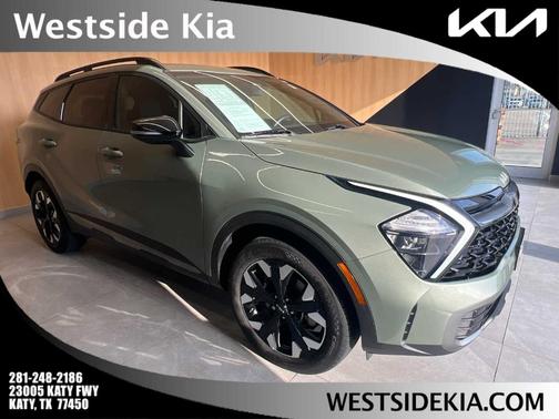 Jungle Green 2023 Kia Sportage X-Line