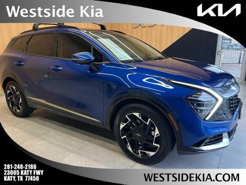 Sapphire Blue 2024 Kia Sportage SX-Prestige
