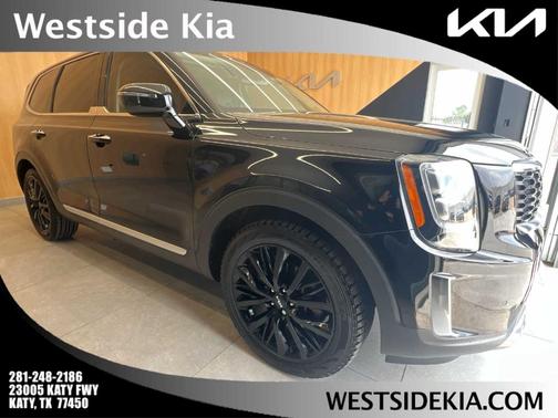 Ebony Black 2022 Kia Telluride SX